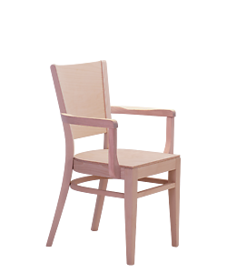 židle s područkami, jídelní křesla, Arol AL, židle od českého výrobce Sádlík